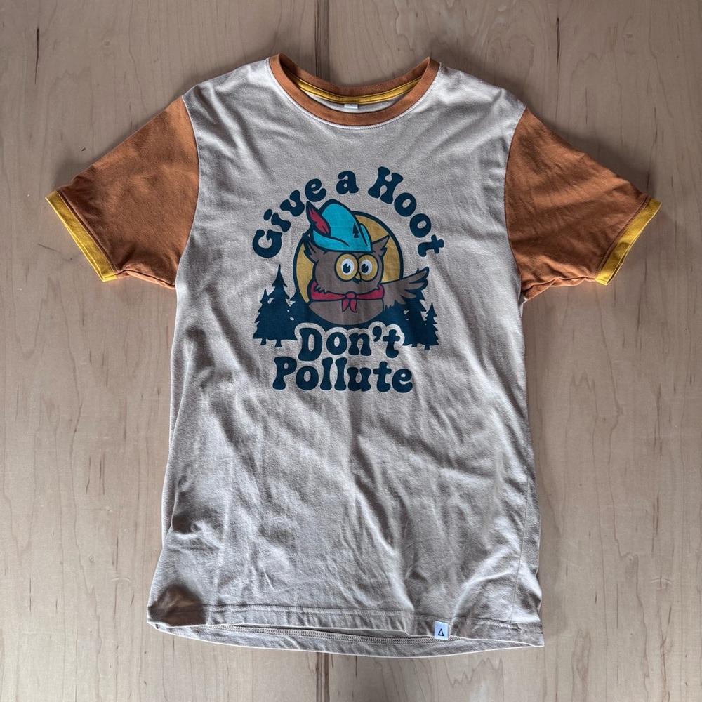 Landmark Project Woodsy Owl Ringer Tee
